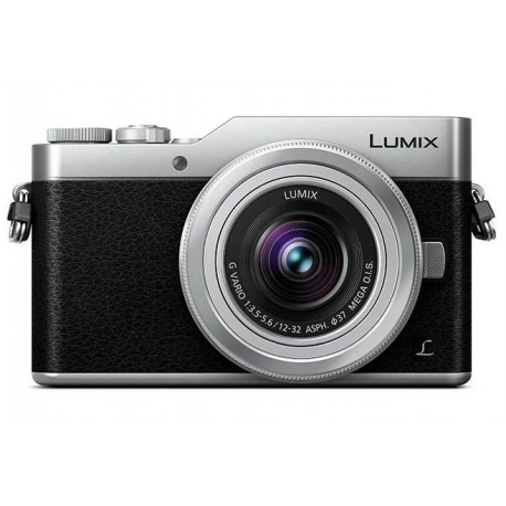 Panasonic LUMIX GX800 (сребрист) + Lens Panasonic Lumix G 12-32mm f/3.5-5.6 MEGA OIS (сребрист) + Lens Panasonic LUMIX G 25mm f/1.7