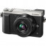 Panasonic Lumix GX80 (сребрист) + Lens Panasonic 12-32mm f/3.5-5.6 + Lens Panasonic LUMIX G 25mm f/1.7