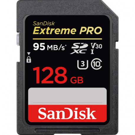 SanDisk Extreme PRO SDXC 128GB 95MB / s 633x