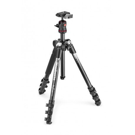Manfrotto Befree tripod with apple head (gray)