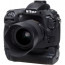 EasyCover ECND810BGB - силиконов протектор за Nikon D810 с грип (черен)