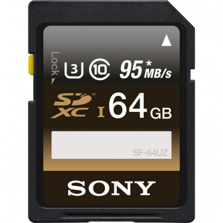 Sony SDXC 64GB UHS-I U3 4K Class 10 SF-64UZ