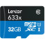 Lexar 32GB High-Performance microSDHC + Adapter