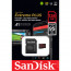 SanDisk Micro SD Extreme 128GB 100MB/S 667X с адаптер SDSQXAF-128G-GN6MA