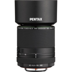Lens Pentax HD 55-300mm f / 4.5-6.3 ED YES PLM WR RE