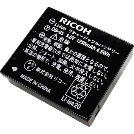 Ricoh DB-65 lithium ion battery