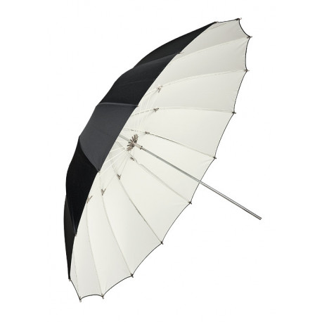 Dynaphos 030357 White reflective umbrella 150cm Fibro