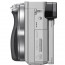 Sony A6300 (сребрист) + обектив Sony SEL 16-50mm f/3.5-5.6 PZ OSS (сребрист) + обектив Sigma 60mm f/2.8 DN - Sony E