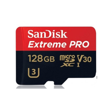 SanDisk Extreme Pro Micro SDHC 128GB 95Mb/s 633X UHS-I U3 с адаптер