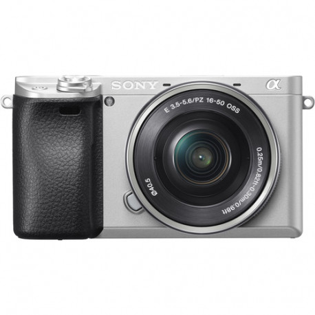 Sony A6300 (silver) + Lens Sony SEL 16-50mm f/3.5-5.6 PZ OSS (сребрист) + Lens Zeiss 32mm f/1.8 - Sony NEX