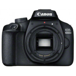 фотоапарат Canon EOS 4000D + обектив Canon EF-S 18-55mm F/3.5-5.6 DC III