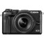 Canon EOS M6 + обектив Canon EF-M 18-150mm f/3.5-6.3 IS STM + адаптер Canon адаптер за обектив с Canon EF(-S) байонет към камера с Canon M байонет 