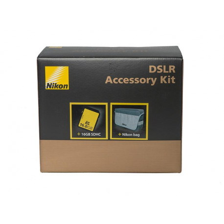 Nikon DSLR ACCESSORY KIT-DSLR BAG+SD 16 GB