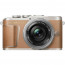 фотоапарат Olympus PEN E-PL9 (кафяв) + обектив Olympus ZD Micro 14-42mm f/3.5-5.6 EZ ED MSC (сребрист) 