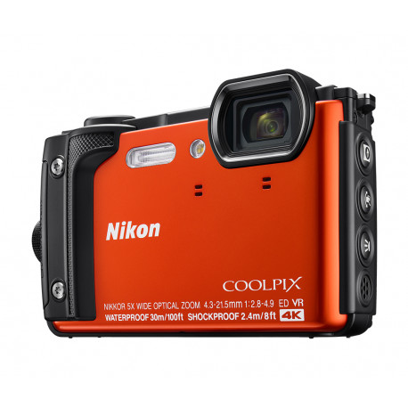 Nikon Coolpix W300 (оранжев) + ПОДАРЪК непромокаема раница Nikon