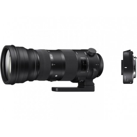 Lens Sigma 150-600mm f/5-6.3 C - Nikon + converter Sigma TC-1401 (1.4x) for Nikon F