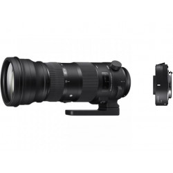 обектив Sigma 150-600mm f/5-6.3 DG OS HSM S за Nikon F + конвертор Sigma TC-1401 (1.4x) за Nikon F