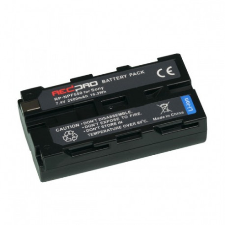 Hedbox (RedPro) RP-NPF550 Battery - Sony NP-F 