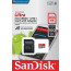 Memory card SanDisk 200GB Ultra A1 Micro SDXC Card with Adapter