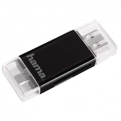 Hama четец USB 2.0 SD/Micro SD