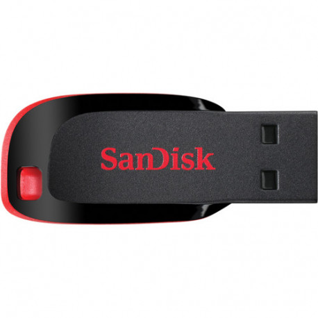 SanDisk Cruzer Blade USB Flash Drive 64GB SDCZ50-064G-B35