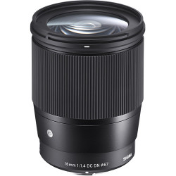 Lens Sigma 16mm f/1.4 DC DN | C - MFT