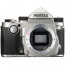 фотоапарат Pentax KP (сребрист) + обектив Pentax 18-50mm WR