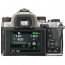 DSLR camera Pentax KP (silver) + Lens Pentax 18-50mm WR
