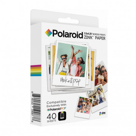Polaroid Zink 3x4 in (7,6x10 см) 40 бр.