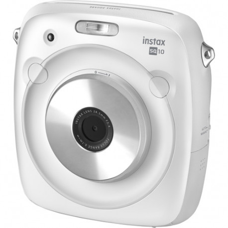 Fujifilm Instax Square SQ10 Instant Camera (White)