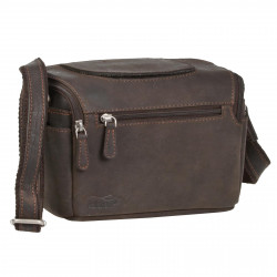 чанта Kalahari Kaama L-13 Leather кожена чанта