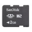 карта памет SanDisk Memory Stick Micro (M2) 2GB карта памет SanDisk Memory Stick Micro (M2) 2GB