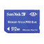 карта памет SanDisk Memory Stick PRO Duo 512MB