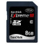 Memory card SanDisk Extreme III SDHC 8GB