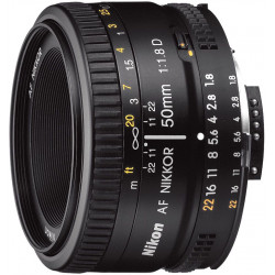 обектив Nikon AF Nikkor 50mm f/1.8D 