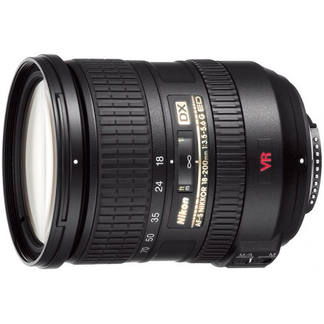 Lens Nikon AF-S DX VR Zoom-NIKKOR 18-200 mm 1:3,5-5,6G IF-ED Lens Nikon AF-S DX VR Zoom-NIKKOR 18-200 mm 1:3,5-5,6G IF-ED
