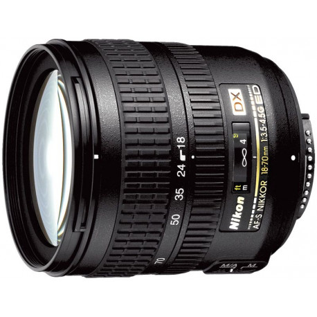 обектив Nikon AF-S DX Zoom-NIKKOR 18-70 mm 1:3,5-4,5G IF-ED обектив Nikon AF-S DX Zoom-NIKKOR 18-70 mm 1:3,5-4,5G IF-ED