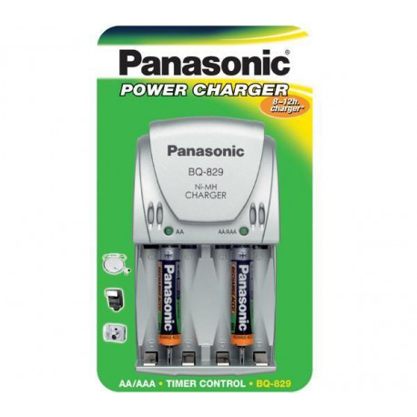 Charger Panasonic BQ-829 + 2 x AAA (R03) 800 mAh 