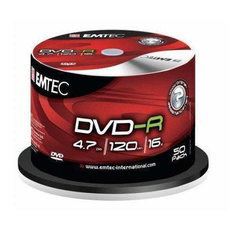 Emtec DVD-R 16x 10 бр. 