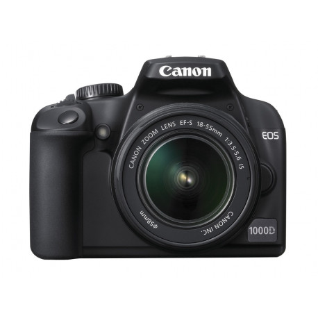фотоапарат Canon EOS 1000D + обектив Canon EF-S 18-55mm F/3.5-5.6