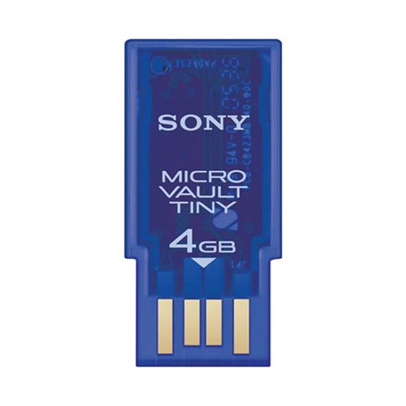 USB Sony Micro Vault Tiny 4GB USB Sony Micro Vault Tiny 4GB