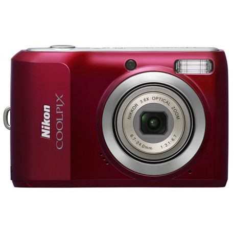 фотоапарат Nikon Coolpix L20 (червен)