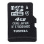 Memory card Toshiba Micro SD 4GB Memory card Toshiba Micro SD 4GB