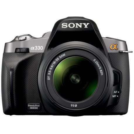 DSLR camera Sony A330 + Lens Sony SAL 18-55mm f/3.5-5.6 DT DSLR camera Sony A330 + Lens Sony SAL 18-55mm f/3.5-5.6 DT