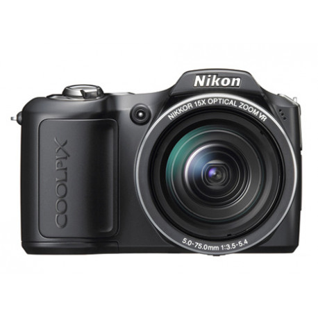 фотоапарат Nikon COOLPIX L100 + Toshiba Micro SD 2GB + адаптор за SD