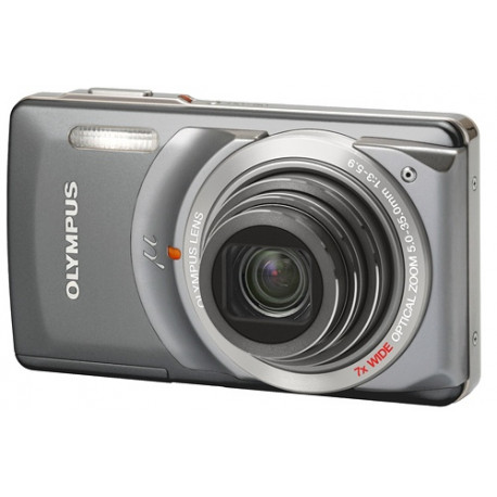 фотоапарат Olympus Mju 7010 (сив)
