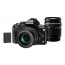 фотоапарат Olympus E-420 + обектив Olympus 14-42mm f/3.5-5.6 + обектив Olympus 40-150mm f/4-5.6 + батерия Olympus BLS-1