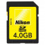 Nikon SDHC 4GB CLASS 6