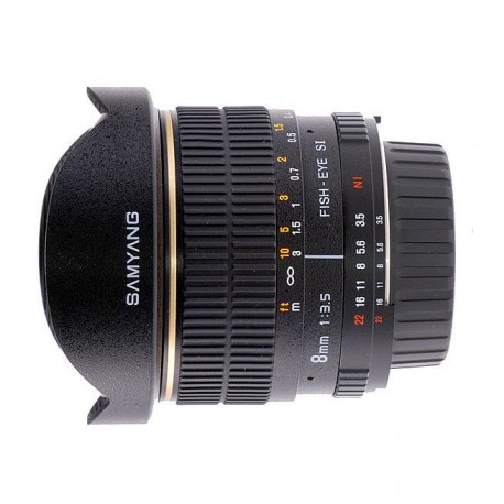 Lens Samyang 8mm f/3.5 Fisheye за Canon