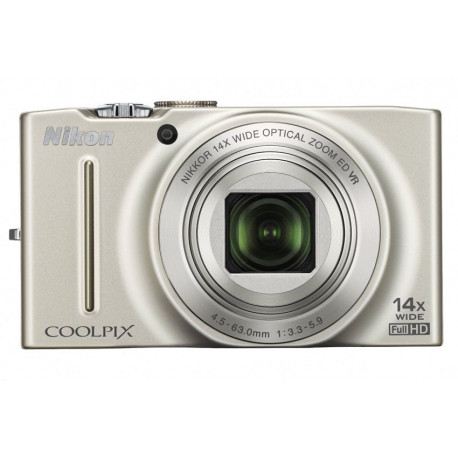 фотоапарат Nikon CoolPix S8200 ( сребрист ) 
